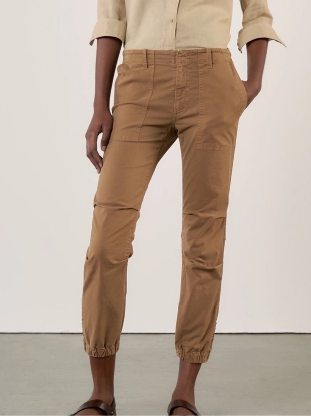 Nili Lotan Cropped French Military Pants 111/88 80NL Size 6
